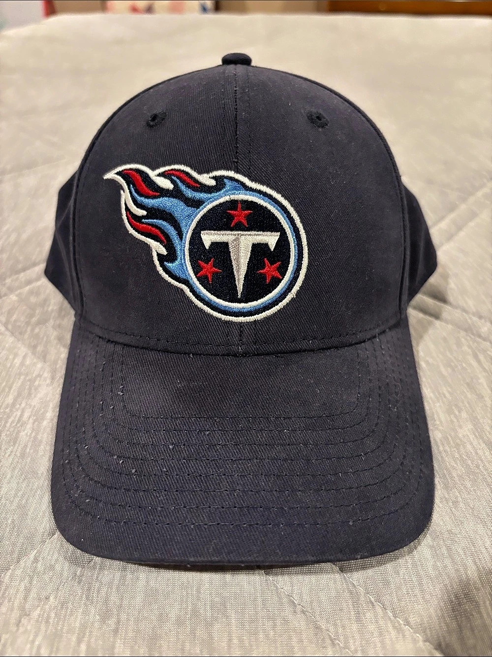 NFL Tennessee Titans Team Apparel cap Black & Blue Cap